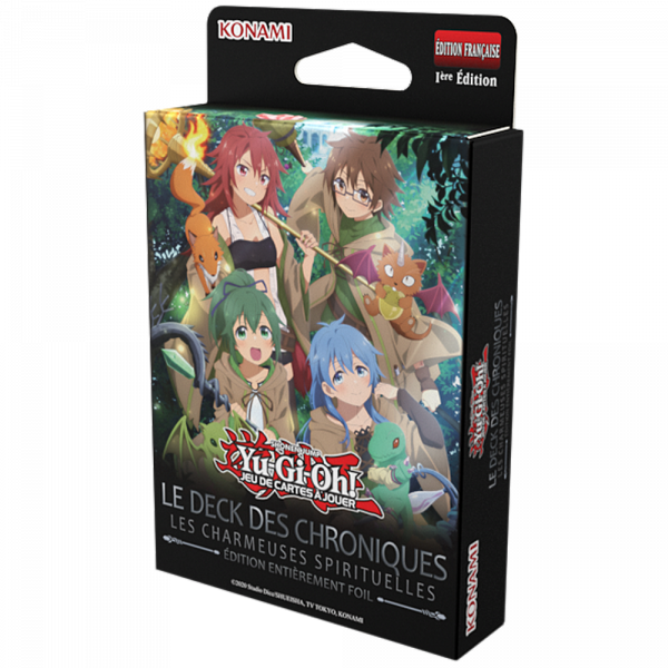 YU-GI OH! JCC &ndash; Deck Chroniques : Les Charmeuses Spirituelles (All-Foil Edition) - FR - Date de sortie le 22/01/26