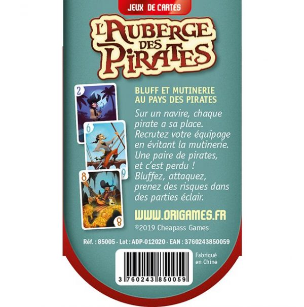 L&rsquo;AUBERGE DES PIRATES
