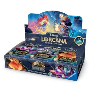 Disney Lorcana - Boîte de 24 Boosters - Chapitre 10 : Lueurs dans les profondeurs