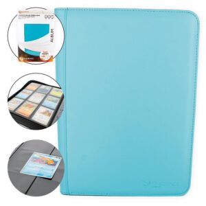 Deluxe Portfolio 9 cases (360 cartes) - TURQUOISE - Phoenix Shield