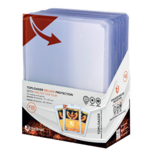 Lot de 25 Deluxe Top Loaders - Phoenix Shield