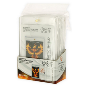 Lot de 5 Protection acrylique magnétique pour carte - Phoenix Shield