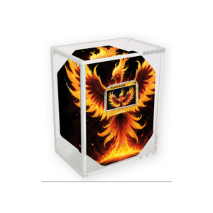 Boite-vitrine acrylique pour Pokebox Tin - Phoenix Shield
