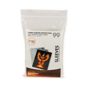 Lot de 100 Protège-cartes transparents 66x92 mm - Phoenix Shield