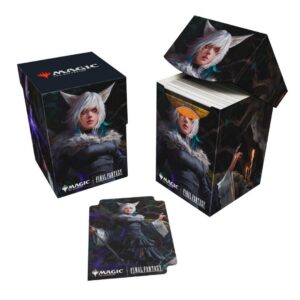 Ultra Pro - FINAL FANTASY 100+ Deck Box Commander B for Magic: The Gathering - Y'shtola