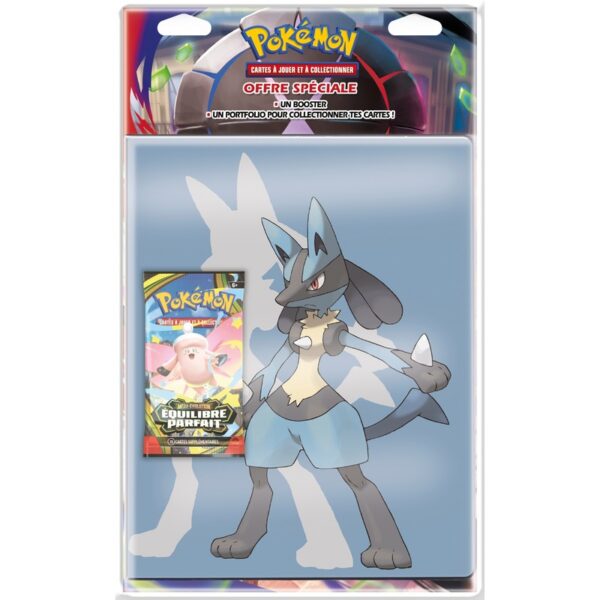 pokemon portfolio Pokémon - Portfolio + Booster - ME03 Équilibre Parfait